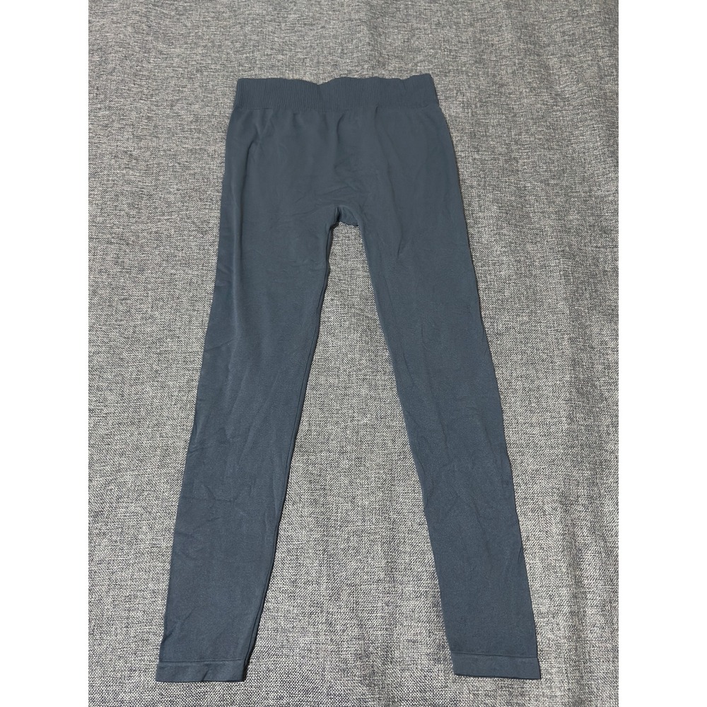 Faded Glory Womens XL Leggings Greystone Seamless Stretch FGL35752SO
